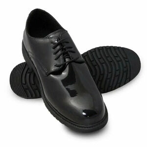 ORIGINAL S.W.A.T. Classic Dress Oxford Work Shoe Black Patent-10.5-NEW WITH TAGS